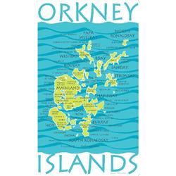 ORKNEY MAP